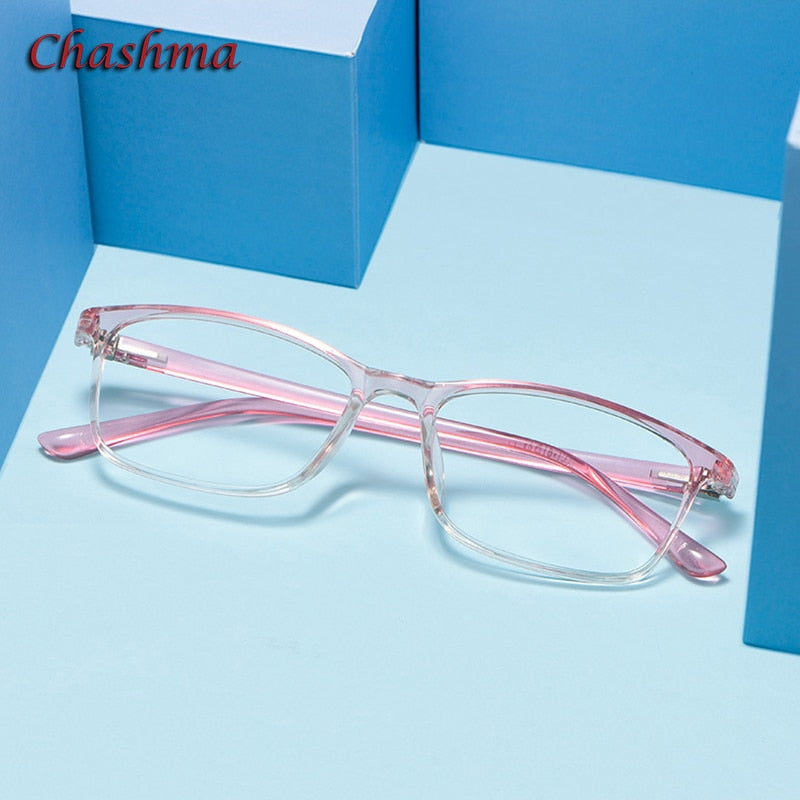 Chashma Ochki Unisex Full Rim Square Tr 90 Titanium Eyeglasses 6631 Full Rim Chashma Ochki   
