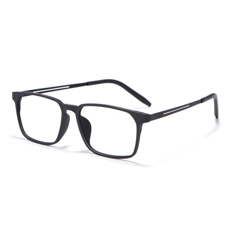 Unisex Eyeglasses Plastic Titanium Flexible Legs Tr90 8878 Frame Gmei Optical BLACK  