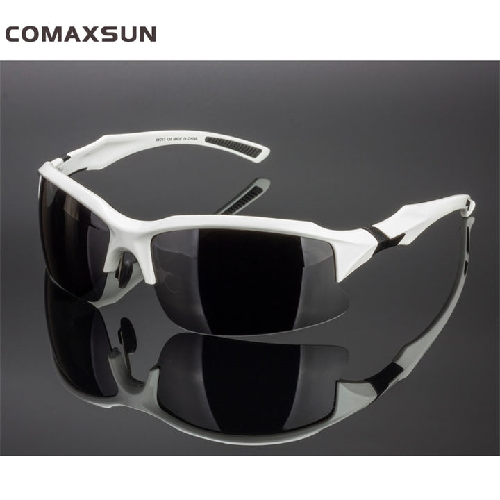 Men's Polarized Cycling Glasses Sport Sunglasses XQ129 Sunglasses Comaxsun Sty1 White Black China 