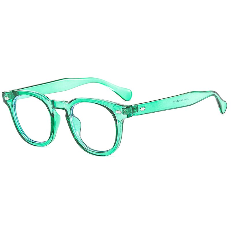 Hotochki Unisex Full Rim PC Plastic Resin Frame Eyeglasses 3505 Full Rim Hotochki green  
