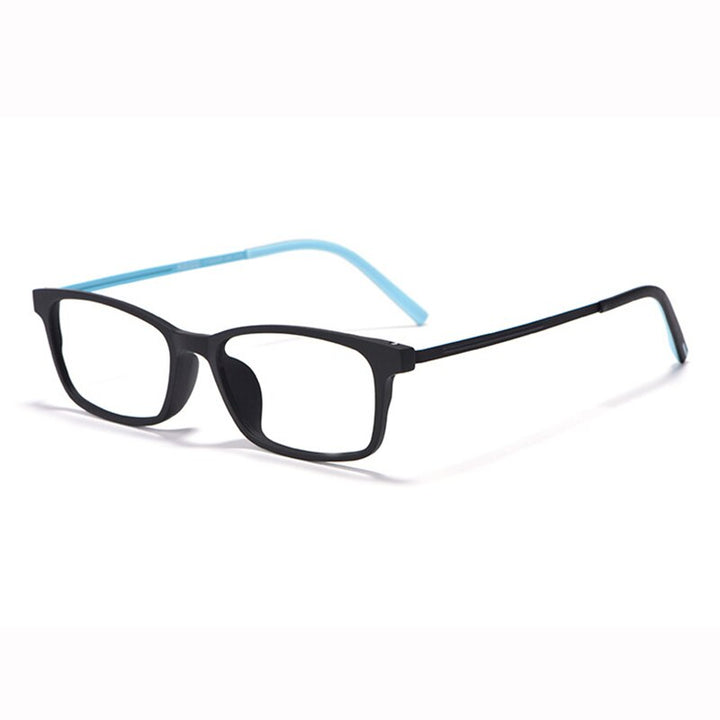 Hotony Unisex Full Rim Square Titanium Frame Eyeglasses 8802 Full Rim Hotony green  