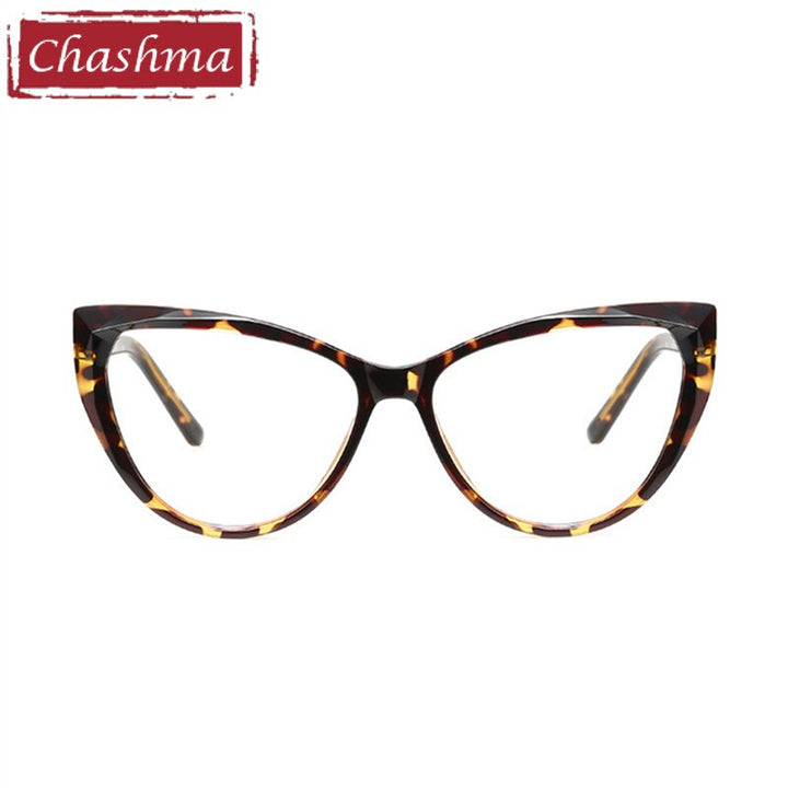 Women's Eyeglasses Acetate Cat Eye 2003 Frame Chashma   