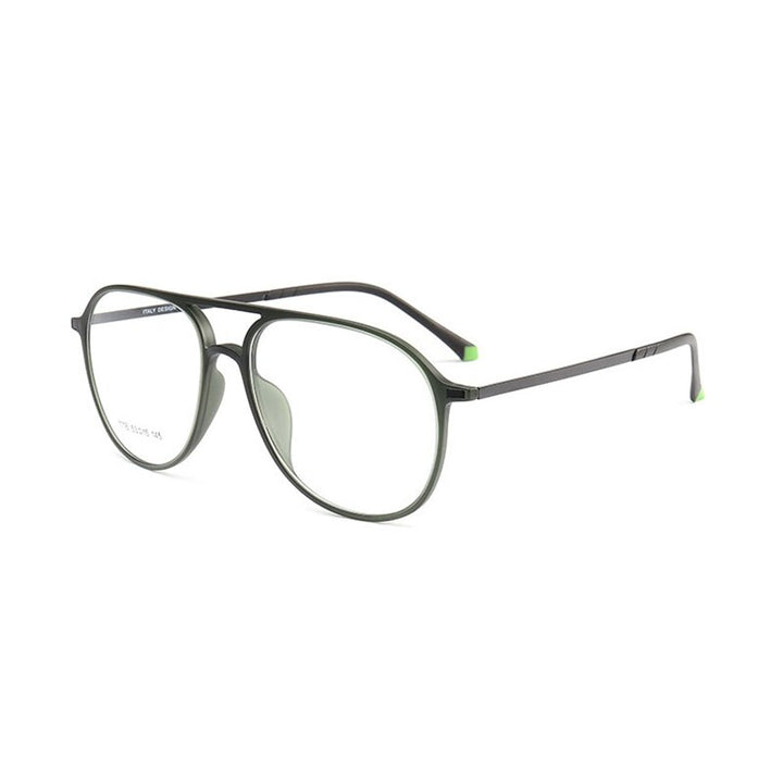 Reven Jate 1116 Acetate Full Rim Flexible Eyeglasses Frame For Men And Women Eyewear Frame Spectacles Full Rim Reven Jate C6grey  