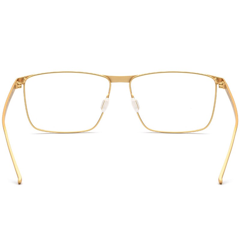 Unisex Full Rim Titanium Frame Eyeglasses Br18526 Full Rim Bclear   