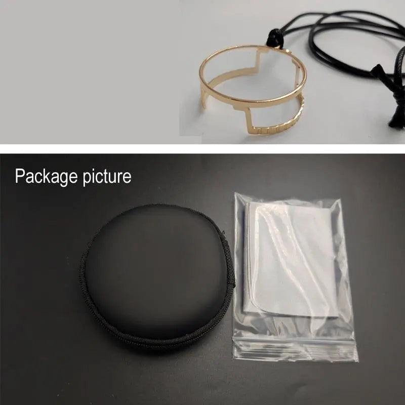 Y046 Set Yujo Unisex Full Rim Round Alloy Y046 Monocle | FuzWeb