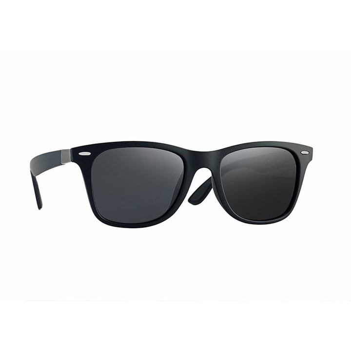 Yimaruili Men's Full Rim TR 90 Resin Frame Sunglasses 1501 Sunglasses Yimaruili Eyeglasses Black C02  