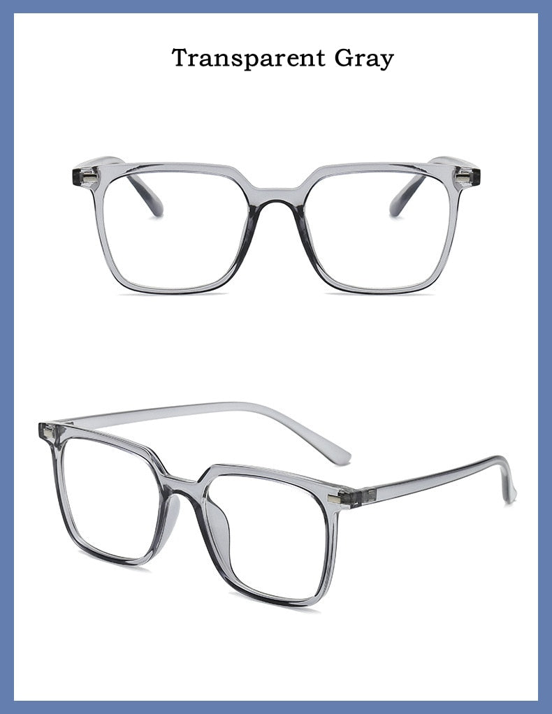 KatKani Unisex Full Rim TR 90 Acetate Square Frame Eyeglasses K17107 Full Rim KatKani Eyeglasses   
