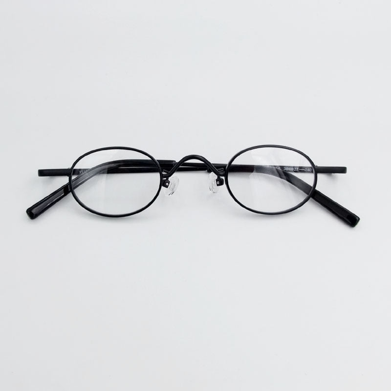 Yujo Unisex Oval Full Rim Reading Glasses Alloy Y026 Reading Glasses Yujo   