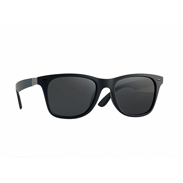Yimaruili Men's Full Rim TR 90 Resin Frame Sunglasses 1501 Sunglasses Yimaruili Eyeglasses Black C01  