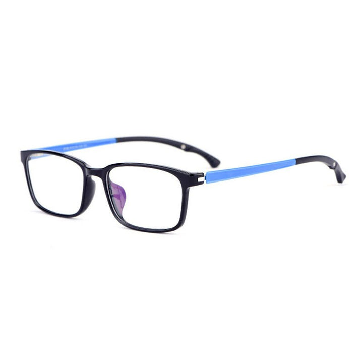Handoer Men's Full Rim Square Acetate Eyeglasses 5106 Full Rim Handoer Blue  