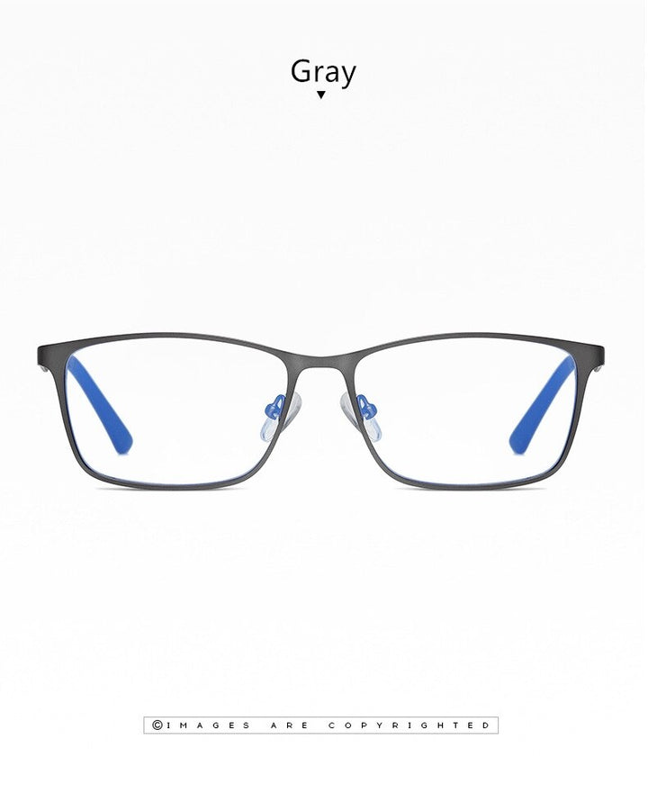 Yimaruili Men's Full Rim Alloy Frame Eyeglasses 5927 Full Rim Yimaruili Eyeglasses   