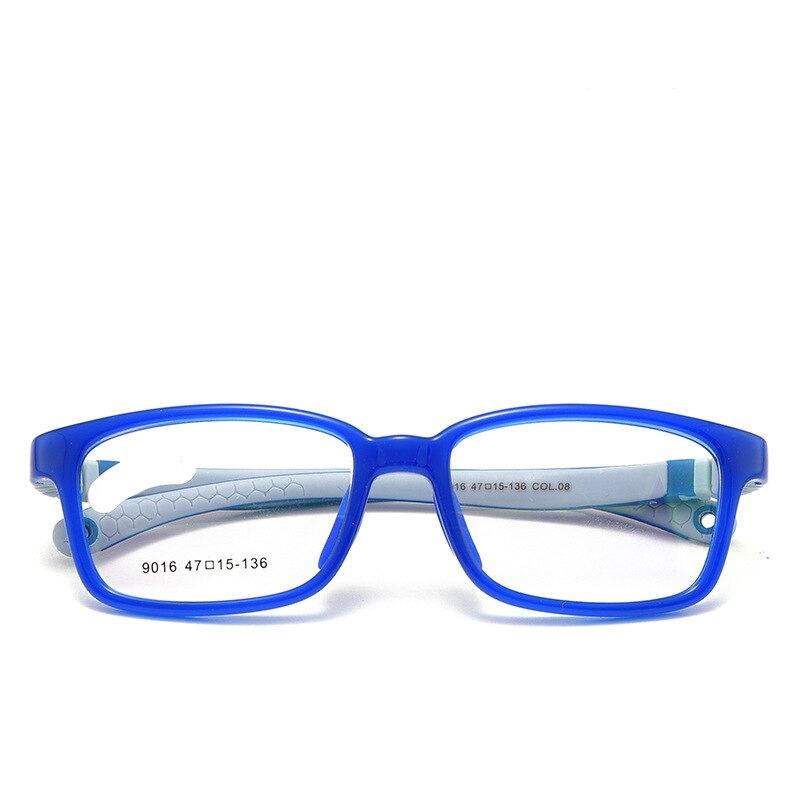 Bclear Children's Unisex TR 90 Titanium Full Rim Eyeglasses 9016 Full Rim Bclear   