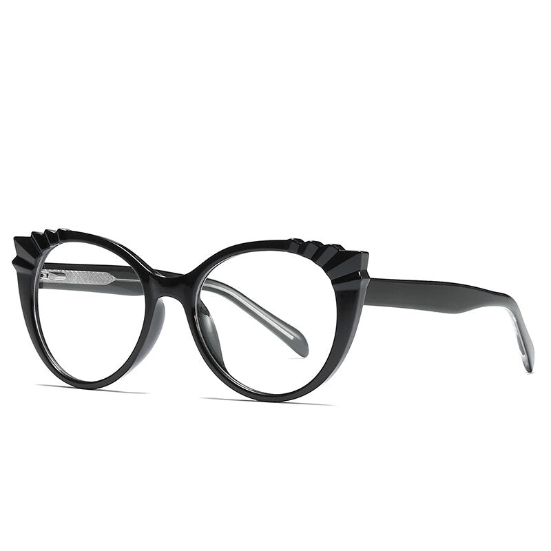 Women's Eyeglasses Tr90 Cp Transparent Frame Oval Frame 2037 Frame Gmei Optical C1  