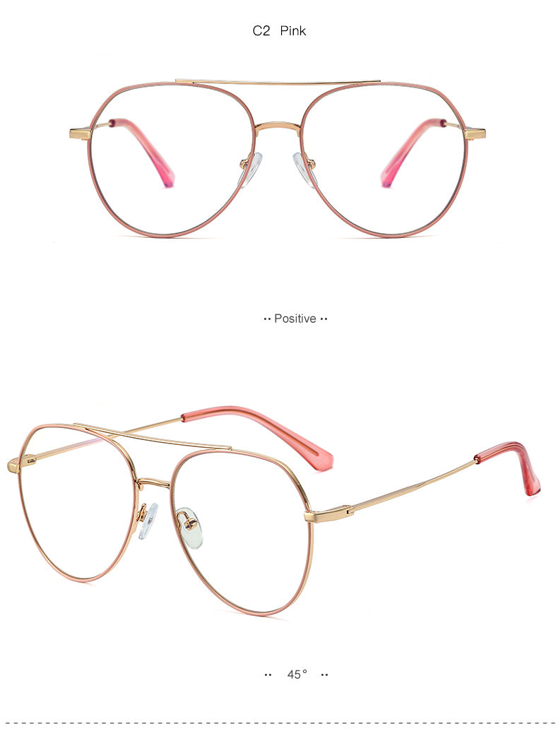 Hotony Women's Aviator Eyeglasses 95852 – FuzWeb