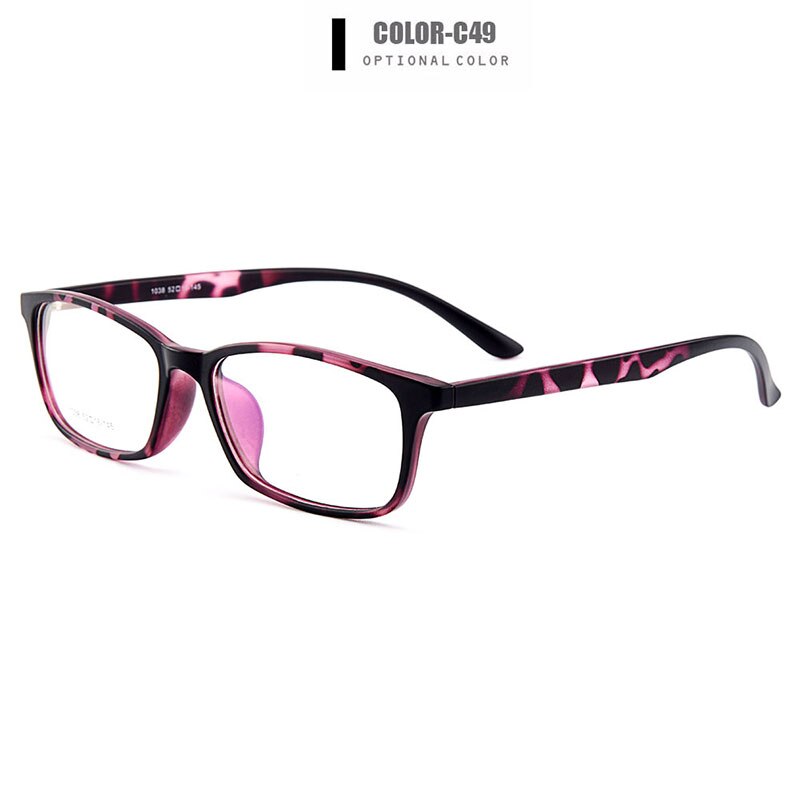 Unisex Eyeglasses Frame Ultralight Tr90 Eyewear Y1038 Frame Gmei Optical C49  