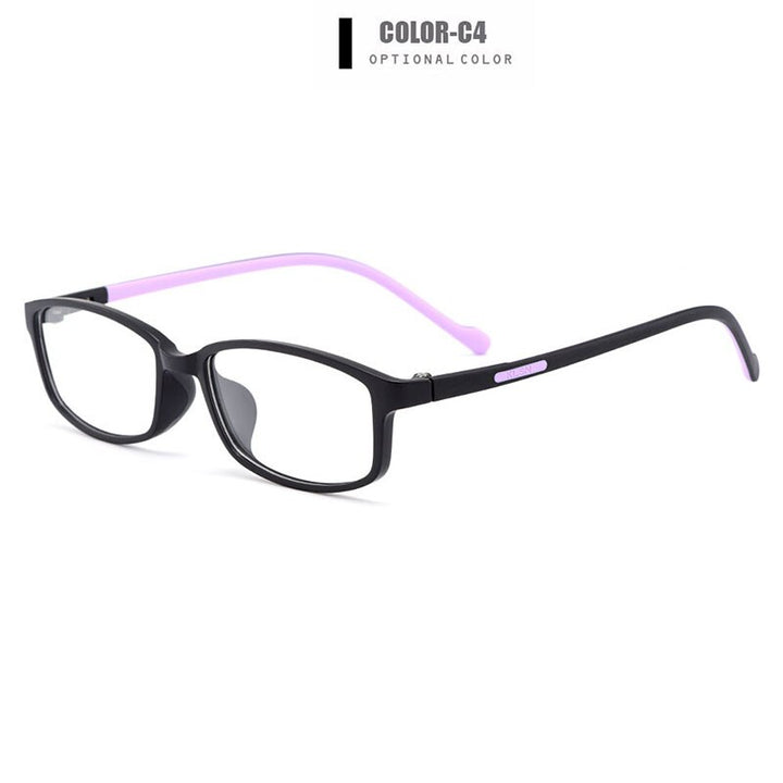 Women's Eyeglasses Ultralight Flexible Tr90 Small Face M8033 Frame Gmei Optical C4  
