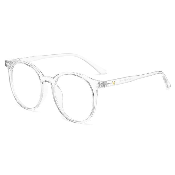KatKani Unisex Full Rim Round Acetate Frame Eyeglasses K17128 Full Rim KatKani Eyeglasses   