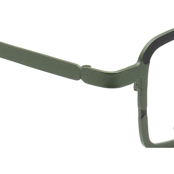 Muzz Men's Full Rim Square Titanium Frame Eyeglasses T7746 Full Rim Muzz   