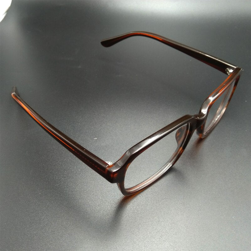 Men's Vintage Eyeglasses Acetate Frame Customizable High Index Lenses Frame Yujo   