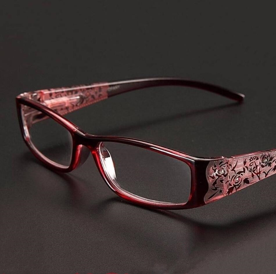 Women's Reading Glasses Imitation Diamond Glasses From +1.0 To +4.0 Reading Glasses SunnyFunnyDay   