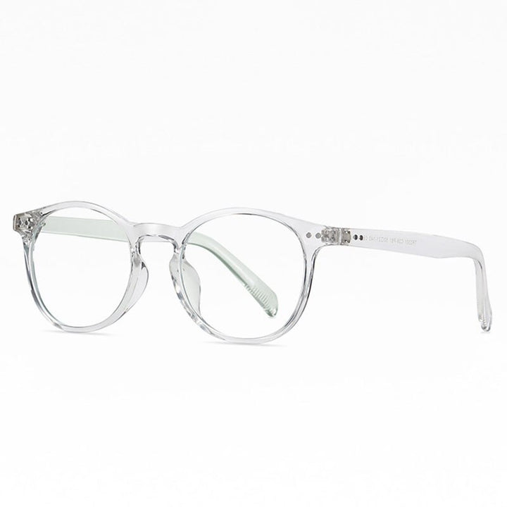 Hotochki Unisex Full Rim TR-90 ResinFrame Eyeglasses 2301 Full Rim Hotochki Transparent C26  