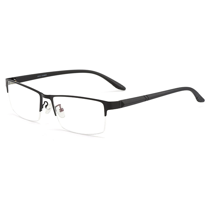 Men's Eyeglasses Ultralight Alloy Big Face Frame S61012 Frame Gmei Optical C24  