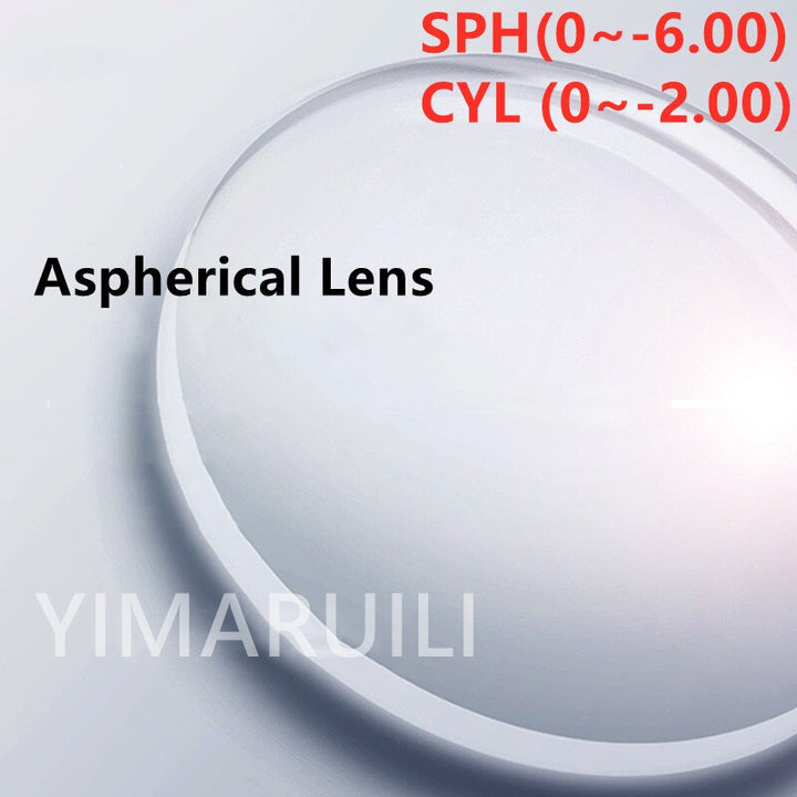 Yimaruili Unisex Full Rim TR 90 Resin Frame Customizable Lens Eyeglasses 6063 Full Rim Yimaruili Eyeglasses S  Frame And lens 3  