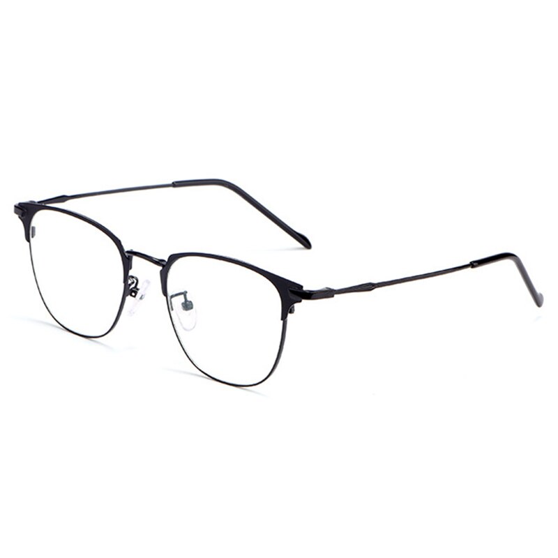 Hotochki Unisex Full Rim Alloy Frame Eyeglasses 3389 Full Rim Hotochki black  