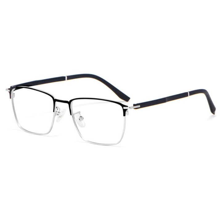 Hotony Unisex Full Rim Square Alloy Frame Eyeglasses 3007 Full Rim Hotony   