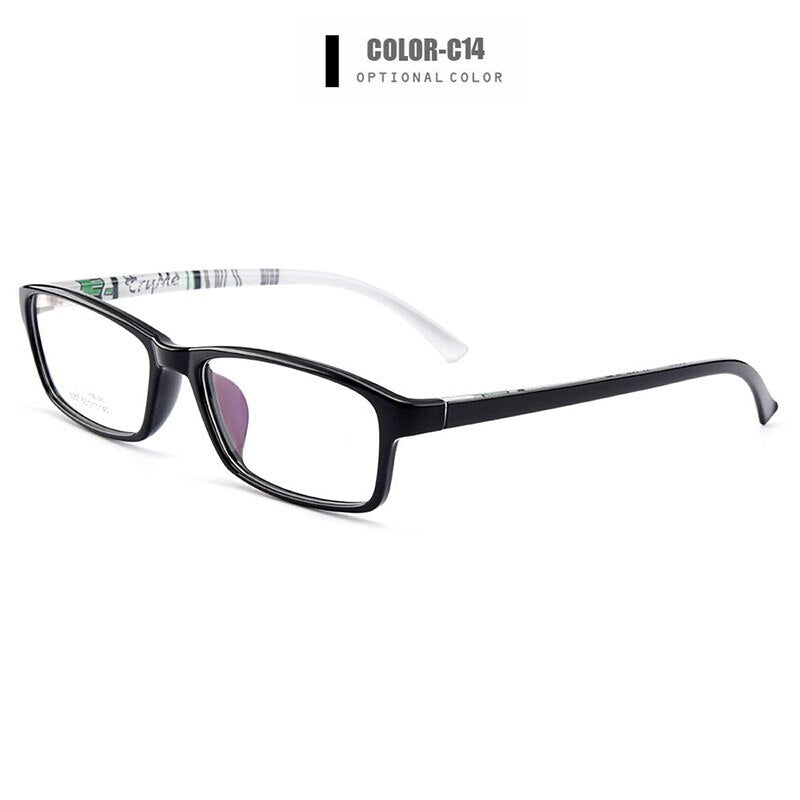Unisex Eyeglasses Ultralight Flexible Tr90 Plastic M5057 Frame Gmei Optical C14  