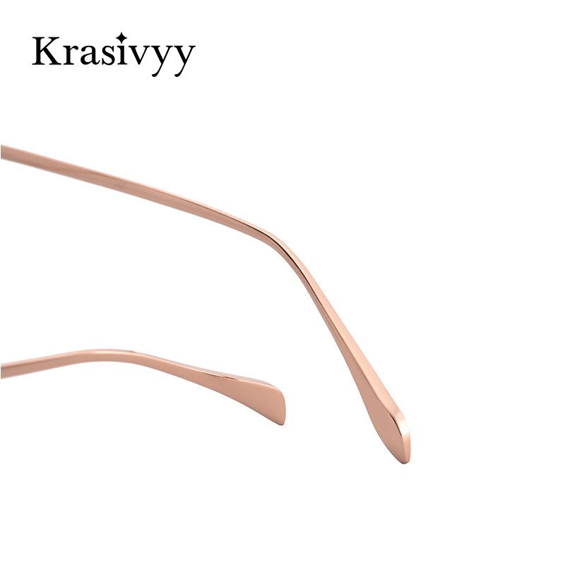 Krasivyy Unisex Full Rim Round Titanium Eyeglasses Kr16063 Full Rim Krasivyy   