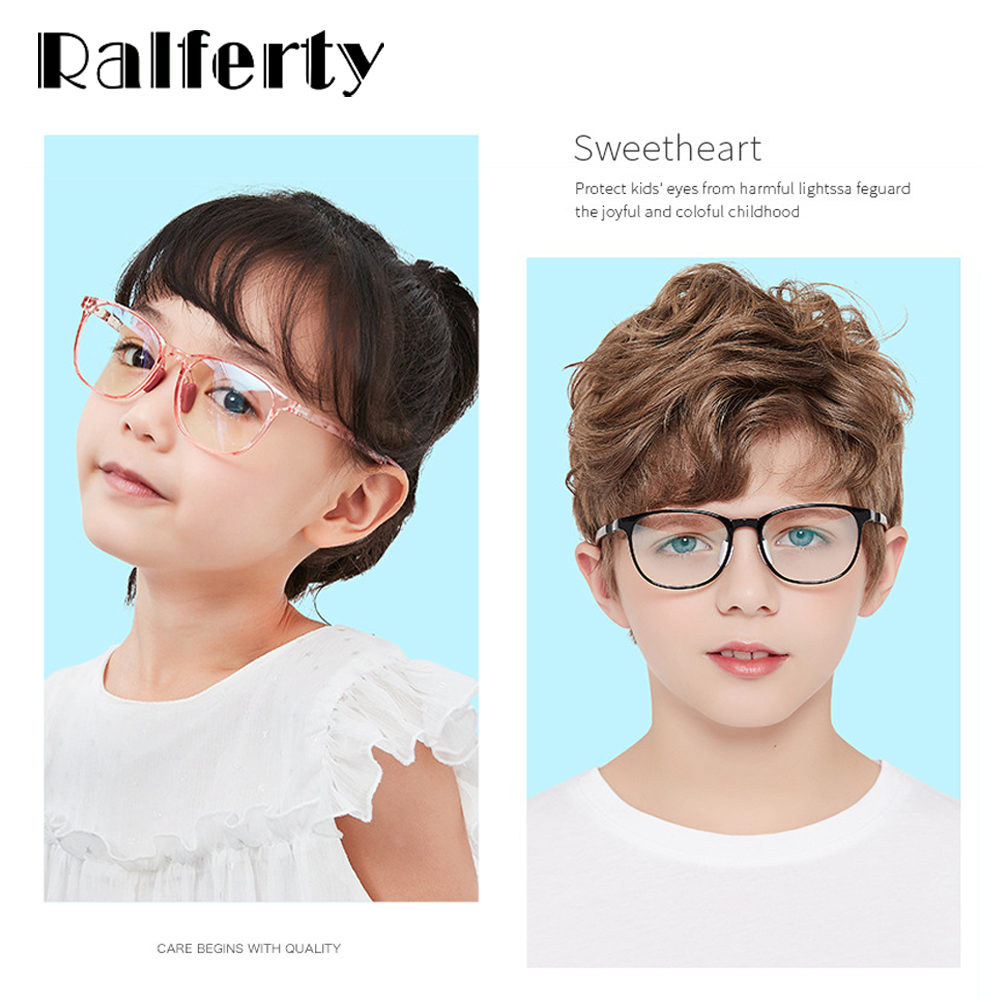 Ralferty Kids' Eyeglasses Acetate Non-Slip D5111 Frame Ralferty   