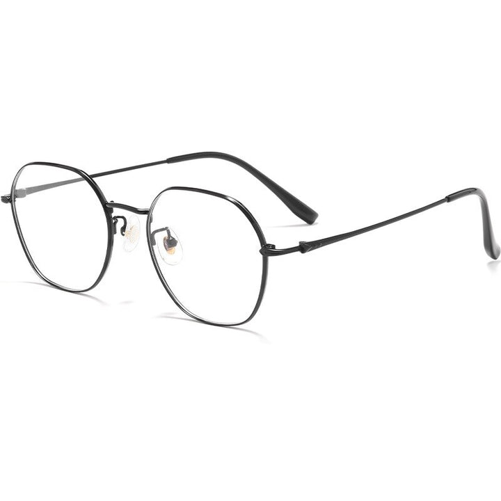 Hotochki Unisex Full Rim Oval Alloy Frame Eyeglasses 53059 Full Rim Hotochki C3  