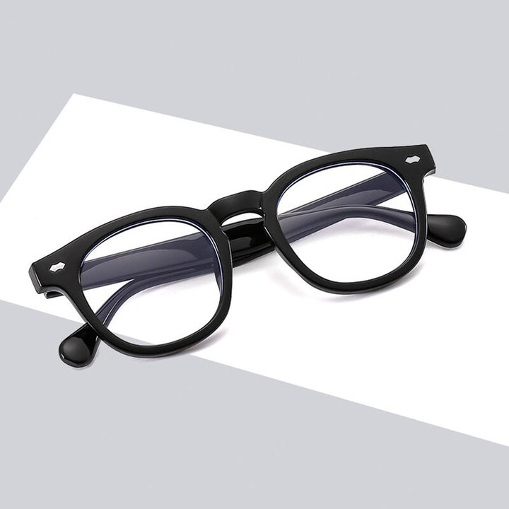 Hotochki Unisex Full Rim PC Plastic Resin Frame Eyeglasses 3505 Full Rim Hotochki   