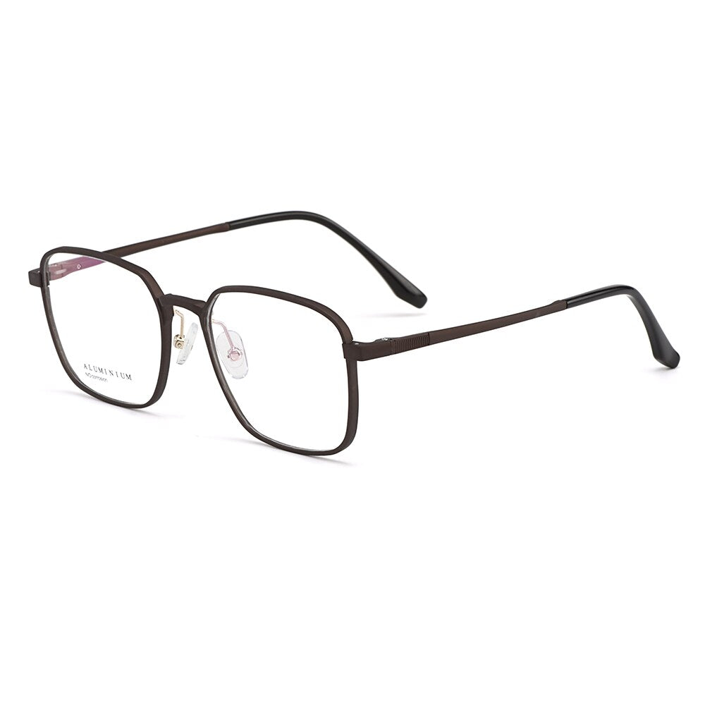 Men's Eyeglasses Hydronalium Frame With Spring Hinges Gf9002 Frame Gmei Optical   