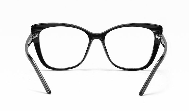 Hotochki Unisex Full Rim Cat Eye TR-90 Resin Frame Eyeglasses 2001 Full Rim Hotochki   