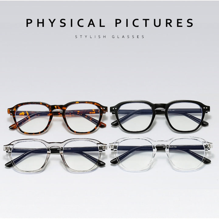 Hotochki Unisex Full Rim Frame Eyeglasses Anti Blue Light 3397 Full Rim Hotochki   