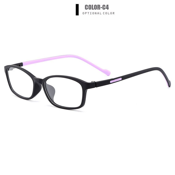 Women's Eyeglasses Ultralight Tr90 Plastic Small Face M8032 Frame Gmei Optical C4  
