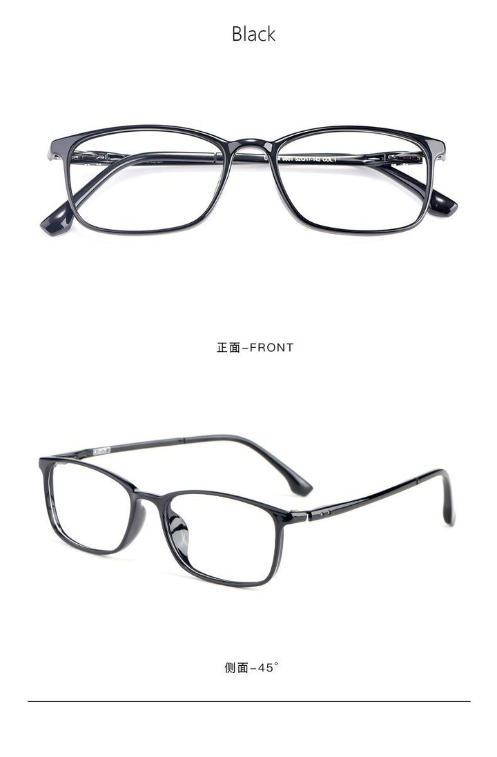 Yimaruili Unisex Full Rim Ultem Frame Eyeglasses 9801 Full Rim Yimaruili Eyeglasses   