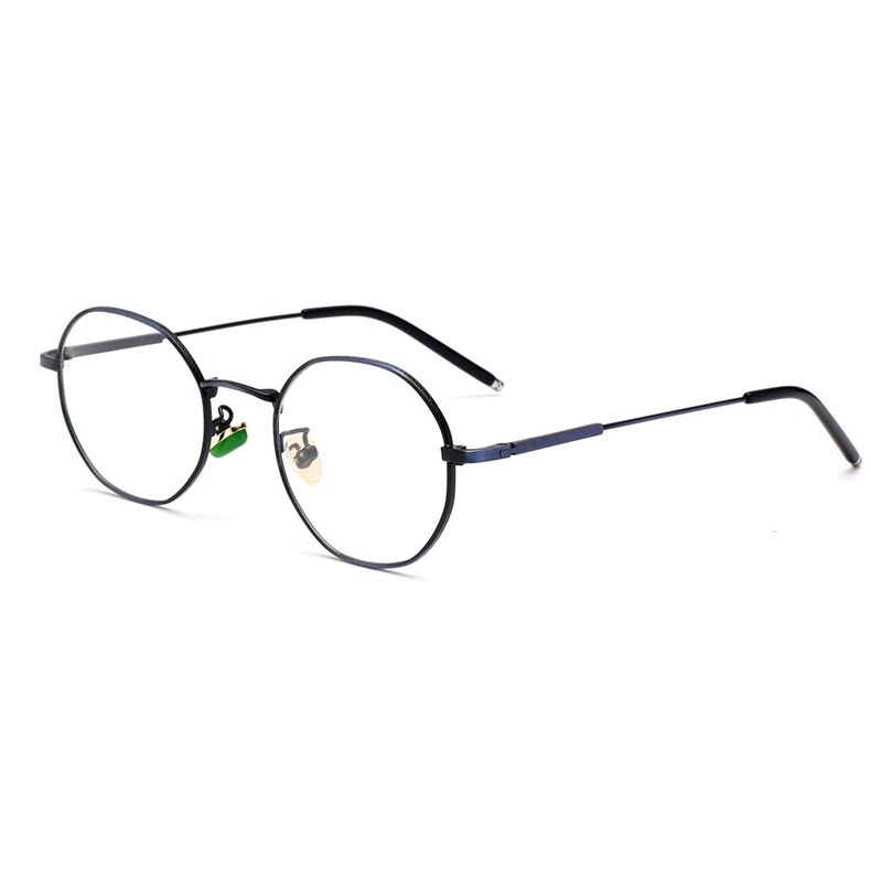 Oveliness Unisex Full Rim Round Alloy Eyeglasses 6170 Full Rim Oveliness   