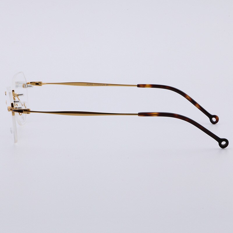 Aissuarvey Rimless Titanium Eyeglasses – FuzWeb