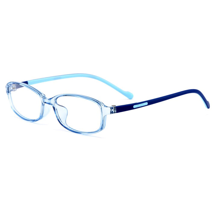 Gmei Women's Eyeglasses Ultralight Tr90 Square Plastic Small Face M8034 Full Rim Gmei Optical   