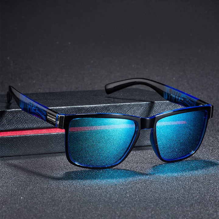 Yimaruili Men's Full Rim TR 90 Resin Frame Polarized Sunglasses 5180 Sunglasses Yimaruili Sunglasses   
