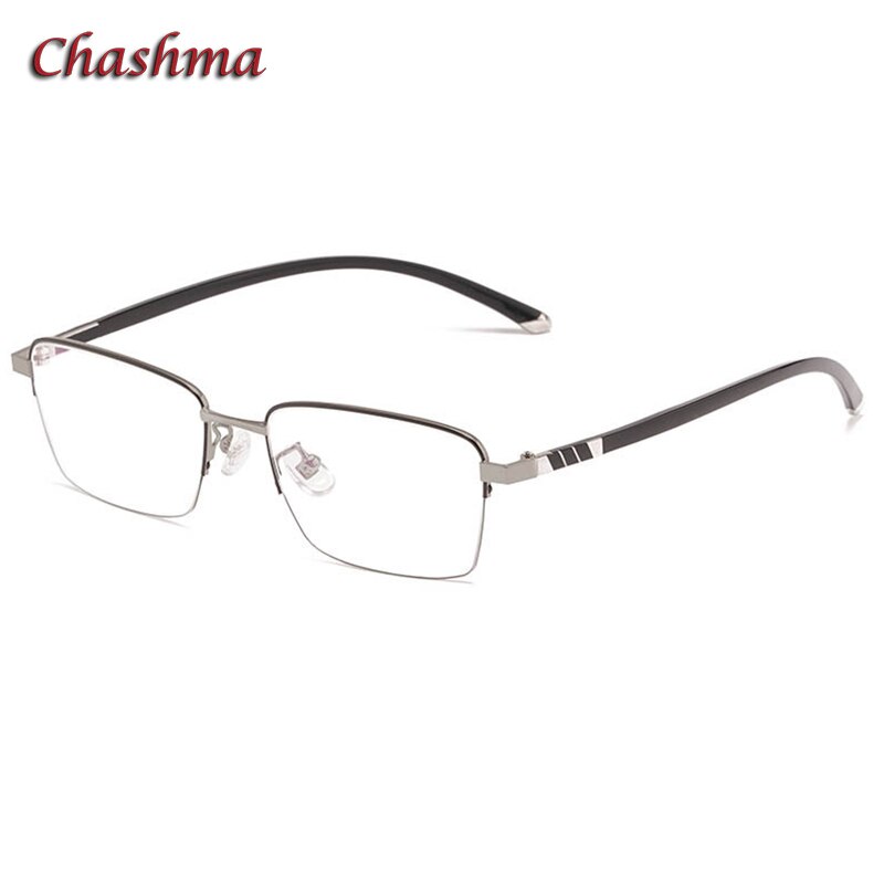 Chashma Ochki Unisex Full Rim Square Titanium Alloy Eyeglasses 959 Full Rim Chashma Ochki   