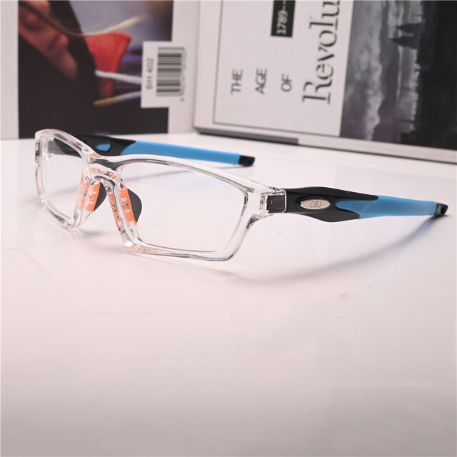 Unisex Reading Glasses Sport Photochromic 0 To +150 Reading Glasses Cubojue 0 not change transparent blue 