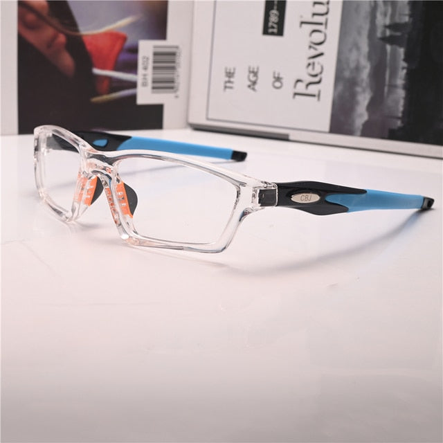 Unisex Reading Glasses Photochromic From +300 To +400 Sport Reading Glasses Cubojue 300 transparent blue 