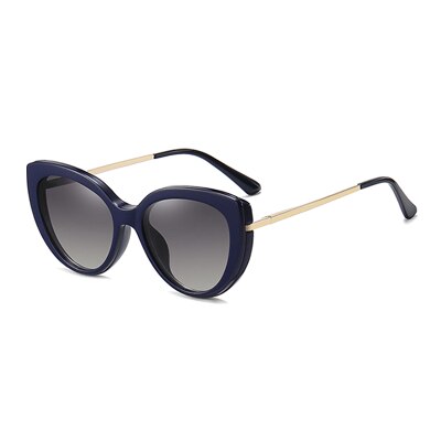 Ralferty Clip On Sunglasses Women Cat's Eye Glasses Anti Blue Light F95336 Clip On Sunglasses Ralferty C6 Blue  