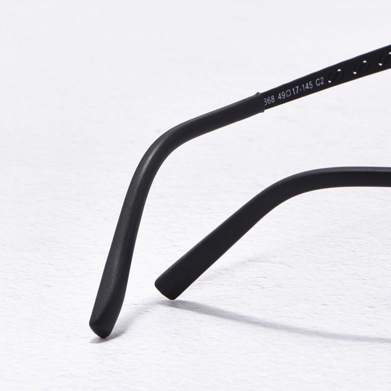 Yimaruili Unisex Full Rim Round Titanium Frame Eyeglasses 8868T Full Rim Yimaruili Eyeglasses   
