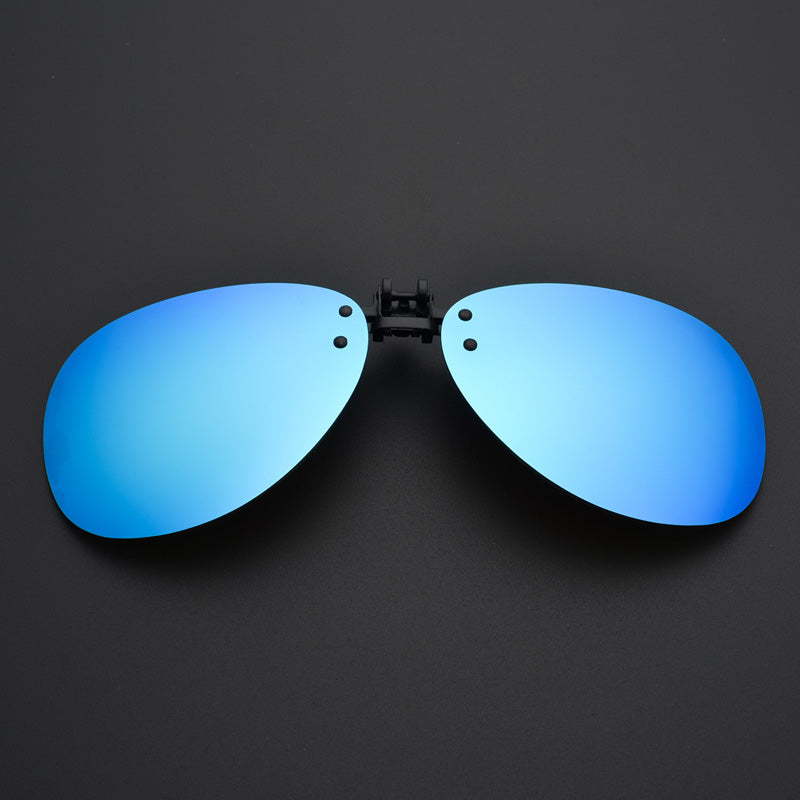 Cook Shark Polarized Men's Sunglasses Clip - UV Protection Blue / China / Black