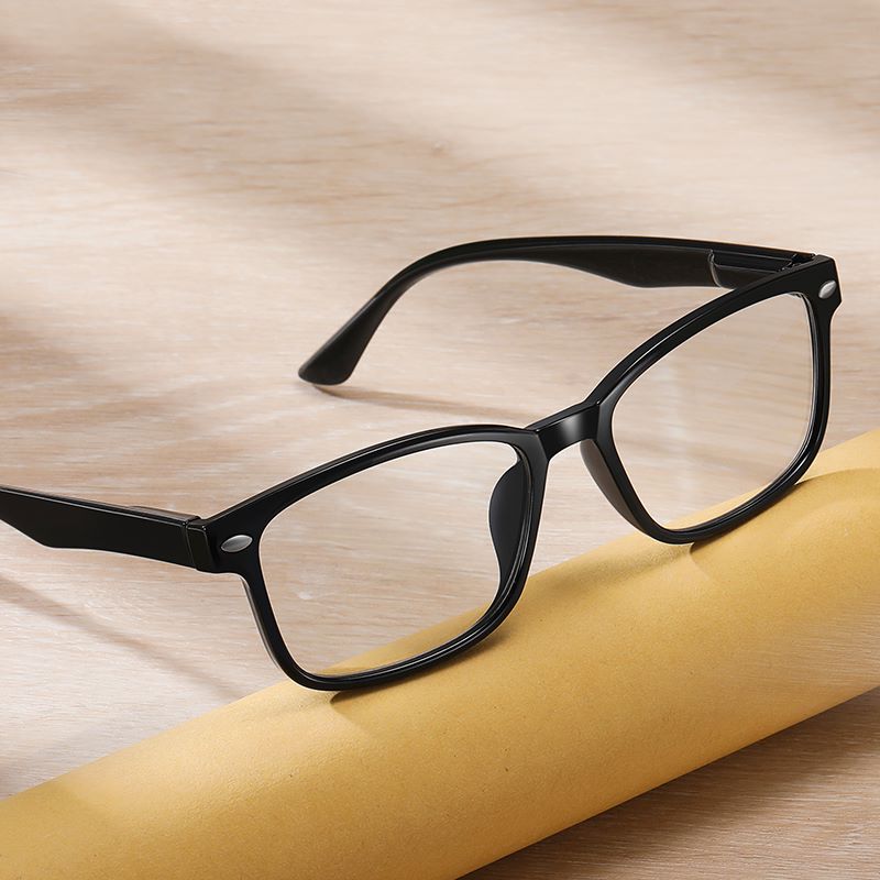 Oveliness Unisex Full Rim Square Tr 90 Titanium Presbyopic Reading Glasses 6102 Reading Glasses Oveliness   